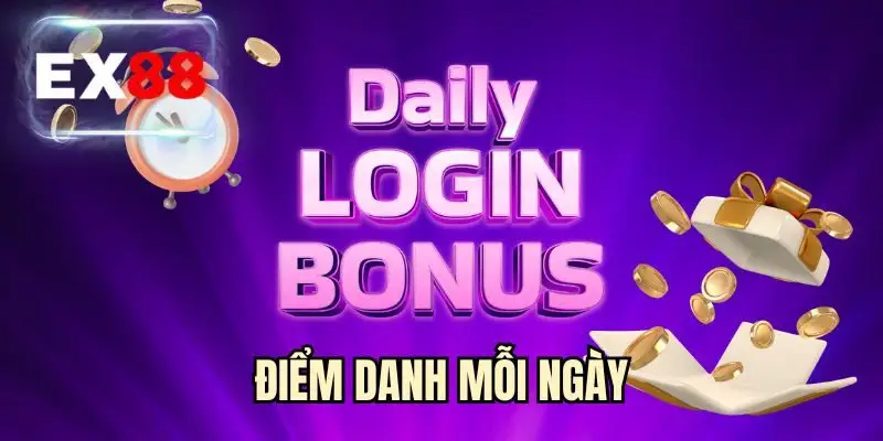 Điểm Danh Mỗi Ngày EX88 - Gia Tăng Vốn Cược Đều Đặn